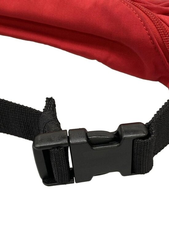 BALENCIAGA Explorer Beltpack 482389 Red Black Nylon Unisex Bum Bag main image 7